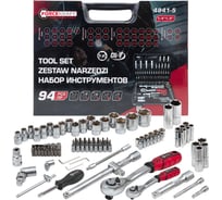 Набор инструментов Forcekraft 94 предметов 1/2,1/4 (6гр.)(4-32мм) Profi FK-4941-5(16213)