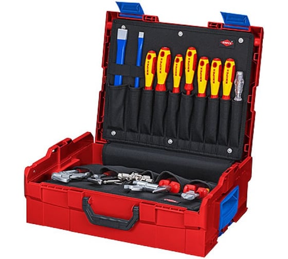 Чемодан инструментальный для сантехники Knipex L-BOXX 52 предмета KN-002119LBS