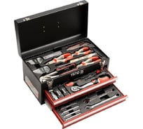 Набор инструмента YATO в метал. ящике, 80пр YT-38951