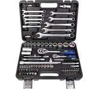 Набор инструмента KRAFT Master 1/2DR и 1/4DR 82 предмета KT 701250