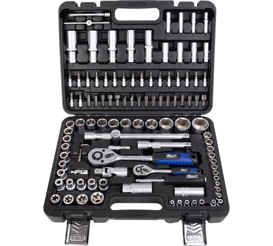 Набор инструмента KRAFT 1/2DR и 1/4DR 108 предметов, Master KT 701252