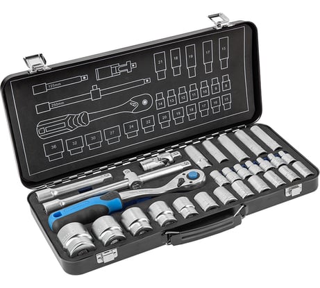 Набор инструментов HOEGERT TECHNIK 29 шт, 1/2 HT1R480