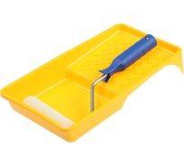 Набор для работ с лаками TUNDRA валик велюр 100 мм, ванночка 150 х 290 мм 2840605