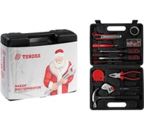 Набор инструментов в кейсе TUNDRA "С Новым Годом", подарочная упаковка, 12 предметов 4500351