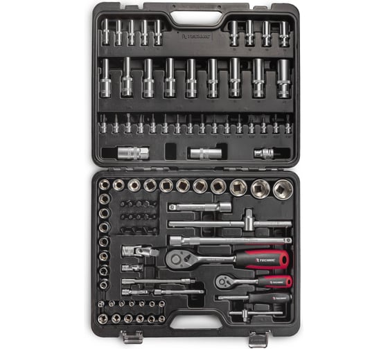 Набор ручных инструментов RUNTEC TECHNIC 94 предмета 1/2, ¼ RT-HT94T