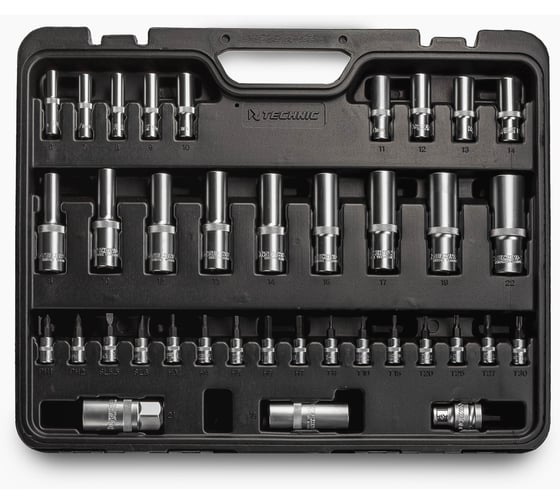 Набор ручных инструментов RUNTEC TECHNIC 94 предмета 1/2, ¼ RT-HT94T