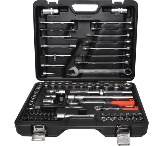 Набор ручных инструментов RUNTEC TECHNIC 82 предмета 1/2, ¼ RT-HT82T 1