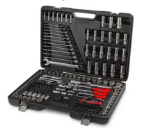 Набор ручных инструментов RUNTEC TECHNIC 216 предметов 1/2, 3/8, ¼" RT-HT216T