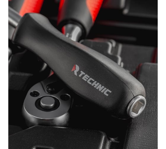 Набор ручных инструментов RUNTEC TECHNIC 216 предметов 1/2, 3/8, ¼" RT-HT216T