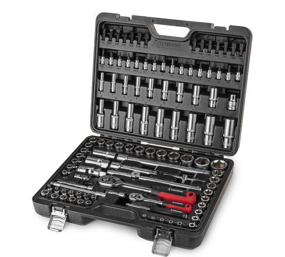 Набор ручных инструментов RUNTEC TECHNIC 108 предметов 1/2, ¼ RT-HT108T