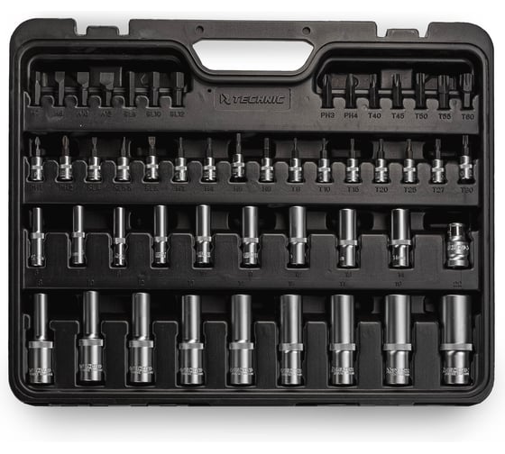 Набор ручных инструментов RUNTEC TECHNIC 108 предметов 1/2, ¼ RT-HT108T