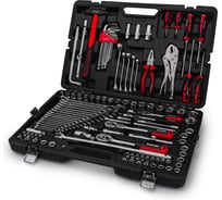 Набор ручных инструментов RUNTEC TECHNIC 142 предмета 1/2, 3/8, ¼ RT-HT142T