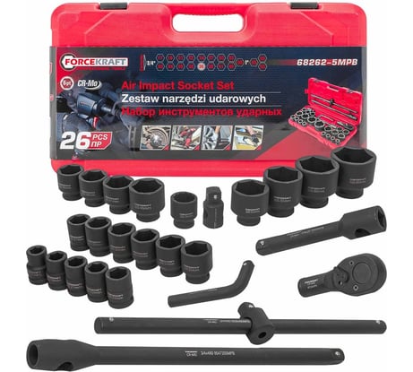 Набор ударных инструментов ForceKraft FK-68262-5MPB(16216)