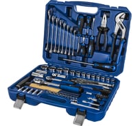 Набор инструмента универсальный КОБАЛЬТ 1/4 и 1/2, 72 предмета, кейс 919-623