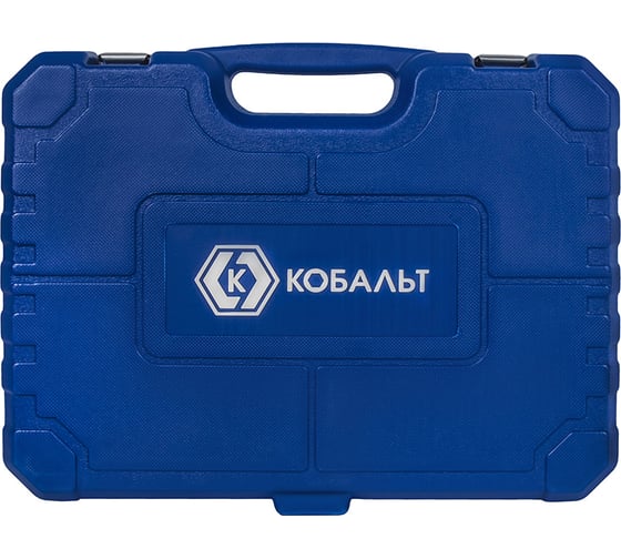 Универсальный набор инструмента КОБАЛЬТ 1/2, 44 предмета, кейс 919-586