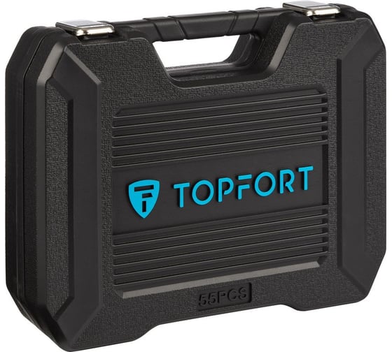 Набор инструмента TOPFORT 56 предметов 1/4" и 1/2" 1975955