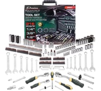 Набор инструментов Rockforce 1/4", 3/8", 1/2", 6гр, 12гр, 4-32 мм, 216 предметов RF-38841 Premium(62025)