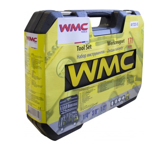 Набор инструментов WMC TOOLS 171 пр, 48168 41723-5