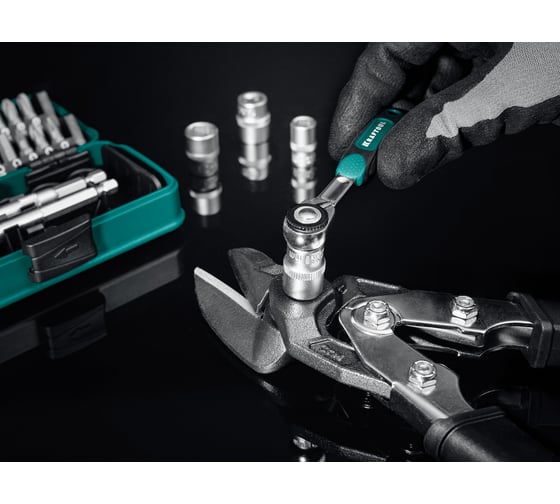 Универсальный набор инструмента KRAFTOOL X-Drive 1/4" 35 предметов 35 27974