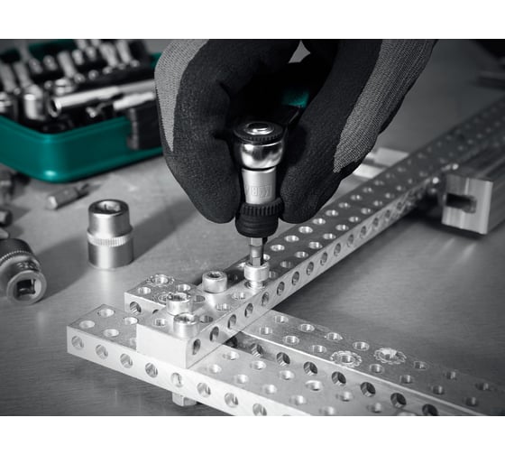 Универсальный набор инструмента KRAFTOOL X-Drive 1/4" 35 предметов 35 27974