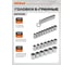 Набор инструмента AV STEEL 144 предмета 1/4",3/8",1/2" профессиональный AV-011144 4