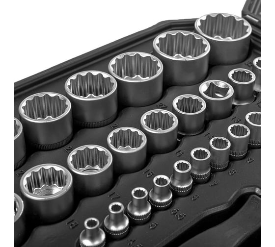 Набор инструментов ARNEZI 94 пр. 12-гранные головки 1/4DR, 1/2DR R0902094
