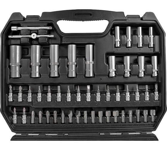 Набор инструментов ARNEZI 108 пр. 12-гранные головки 1/4DR, 1/2DR R0902108