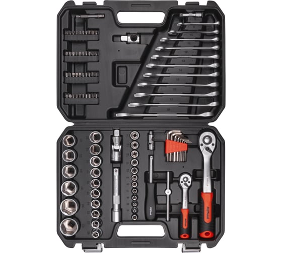 Набор инструмента  AV STEEL 97 предметов 1/4",1/2" профессиональный AV-011097