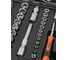 Набор инструмента AV STEEL 97 предметов 1/4",1/2" профессиональный AV-011097 4