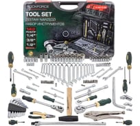 Набор инструментов Rockforce 1/4", 3/8", 1/2" 6pt 142 предмета RF-41421-5 SM(60504)