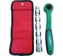 Ключ трещоточный WYNNS 1/2 с набором головок (10,12,13,14,17,19мм) W0652 00000148193