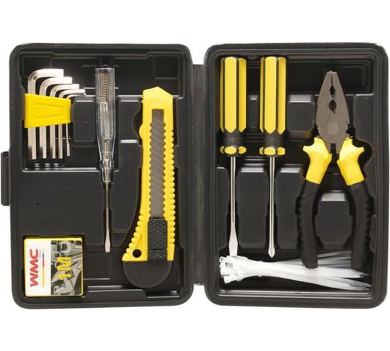 Набор инструмента КЭС WMC TOOLS 42 предмета в кейсе 50245 КЭС50245