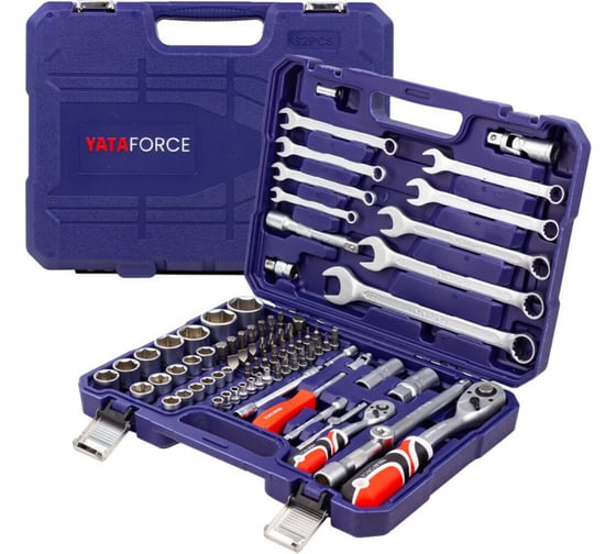 Набор инструмента КЭС YATAFORCE 82 предмета, в кейсе 52569 КЭС52569