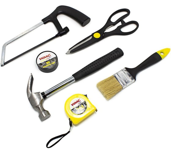 Набор инструмента КЭС WMC TOOLS 54 предмета 1/4'', в кейсе 50476 КЭС50476