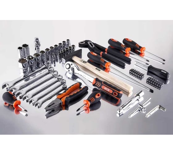 Набор инструмента Wester WT056 универсальный 1/4'' 1/2''DR 56 предметов 626580
