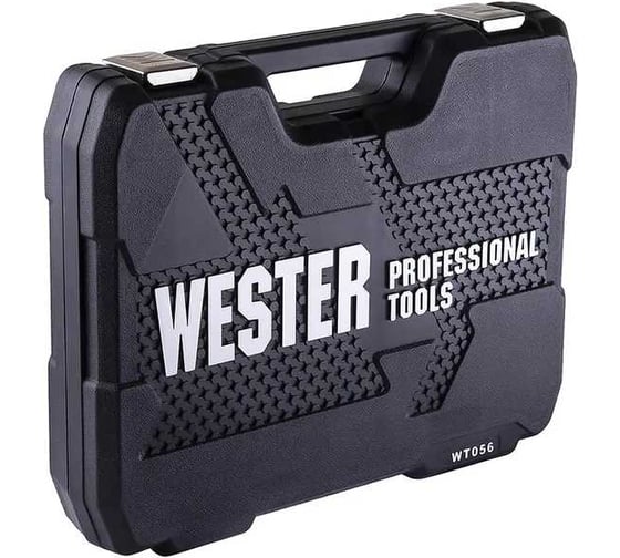 Набор инструмента Wester WT056 универсальный 1/4'' 1/2''DR 56 предметов 626580