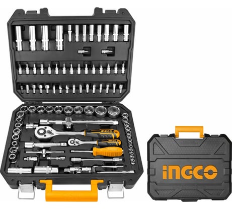 Набор инструментов INGCO 1/4 и 1/2, 94 предмета HKTS42941