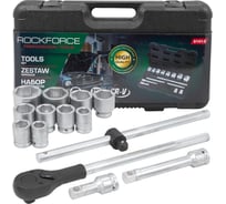 Набор инструментов Rockforce 14 предметов 3/4 6 граней, в кейсе RF-6141-5(1244)