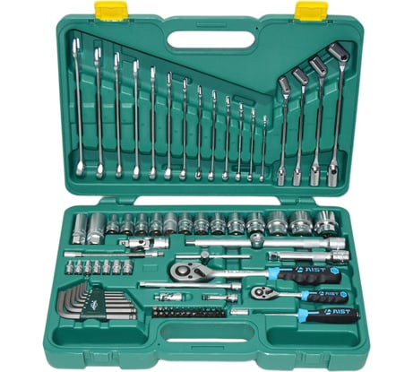 Набор инструмента AIST 87 предметов, 5-32 мм, (1/4, 1/2) 6-гранные 409187 00-00004047