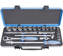Набор торцевых головок 1/2" Unior 22 предмета в металлическом кейсе 3838909151809