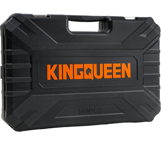 Набор инструментов KINGQUEEN 169 предметов, 72 зуба WIB-277