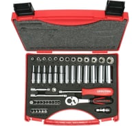 Набор торцевых головок IZELTAS 1/4, 6-гранные, 4-14 мм, 48 предметов 14000005131