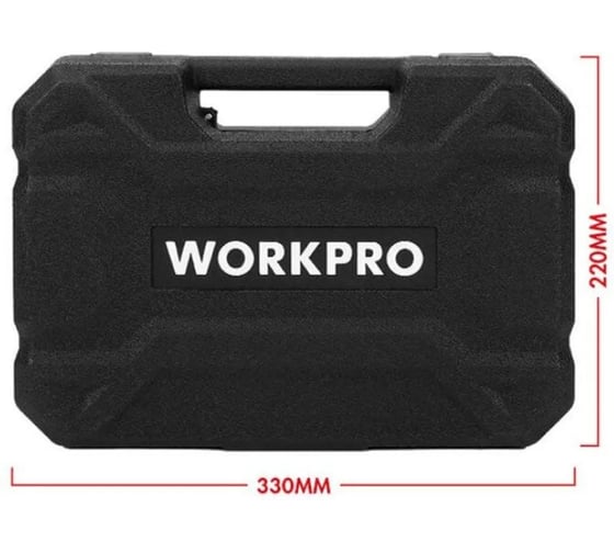 Набор инструментов для домашнего ремонта WORKPRO в кейсе 32шт WP209023
