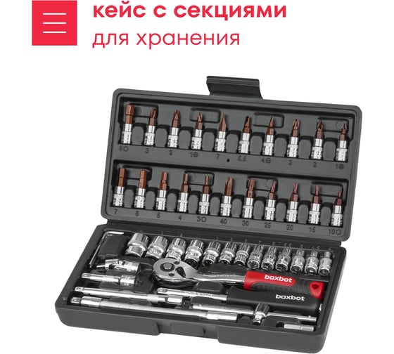 Набор инструментов Boxbot WR-46 901068.WR-46-2