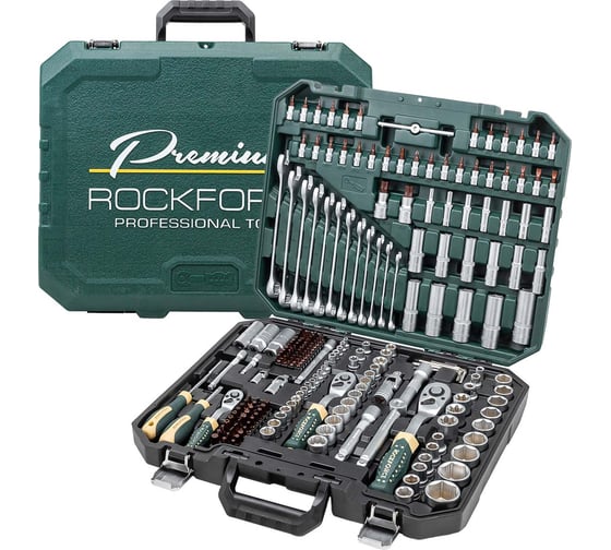 Набор инструментов Rockforce 216 предметов 1/4, 3/8, 1/2 RF-38841W Premium(64710)