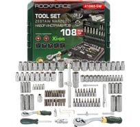 Набор инструментов Rockforce 108 предметов 1/4, 1/2 (6 граней) RF-41082-5W(64711)