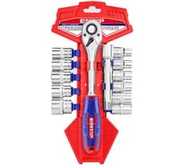 Набор головок emtop 1/2, с трещоткой, 13 шт ESKT12131