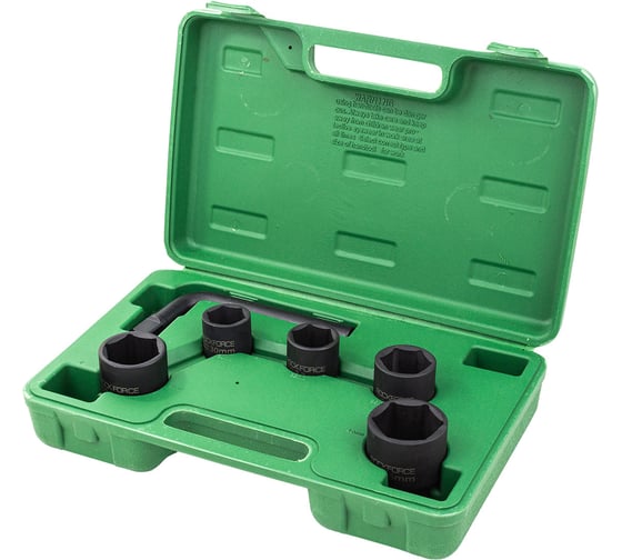 Набор инструментов Rockforce 6 предметов, 3/4 ( 6граней ) RF-6064-5MPB(64845)