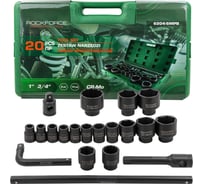 Набор инструментов Rockforce 20 предметов 3/4, 1 RF-6204-5MPB(64844)