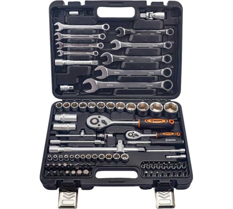 Набор инструментов Вихрь 1/2, 1/4, в кейсе 82 предмета 73/6/7/14